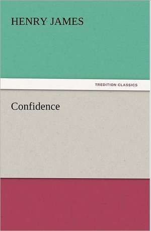 Confidence de Henry James