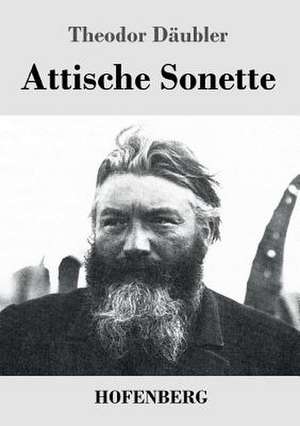 Attische Sonette de Theodor Däubler