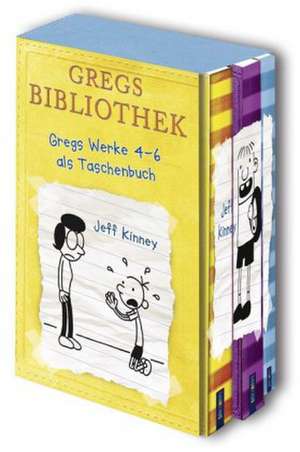 Gregs Bibliothek - Gregs gesammelte Werke 4 - 6 als Taschenbuch de Jeff Kinney