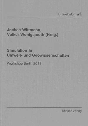 Simulation in Umwelt- und Geowissenschaften de Jochen Wittmann