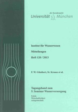 5. Seminar Wasserversorgung de F. W. Günthert