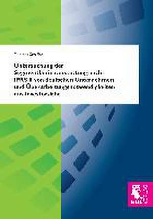 Untersuchung der Segmentberichterstattung nach IFRS 8 von deutschen Unternehmen und Überarbeitungsnotwendigkeiten aus Investorsicht de Thomas Schiffer