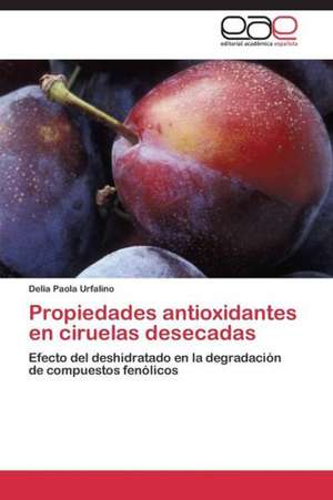 Propiedades antioxidantes en ciruelas desecadas de Delia Paola Urfalino