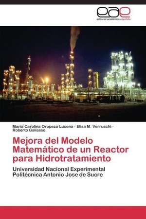 Mejora del Modelo Matemático de un Reactor para Hidrotratamiento de María Carolina Oropeza Lucena