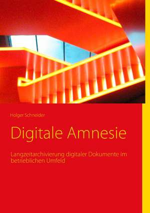 Digitale Amnesie de Holger Schneider