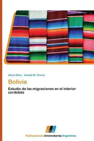 Bolivia de Alicia Oliva