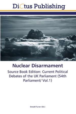 Nuclear Disarmament de Donald Turner