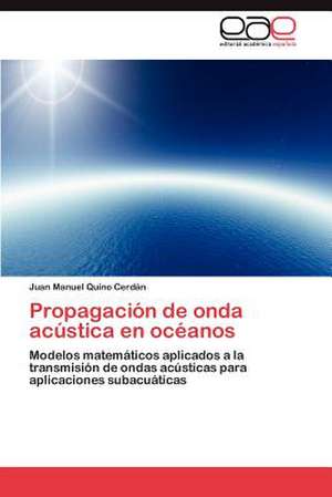 Propagacion de Onda Acustica En Oceanos