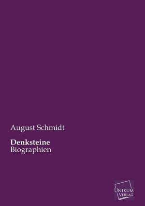 Denksteine de August Schmidt