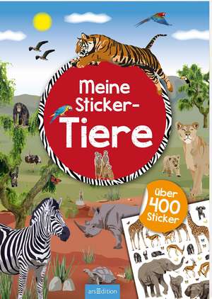 Meine Sticker-Tiere de Ingrid Bräuer