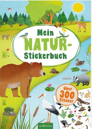 Mein Natur-Stickerbuch de Timo Schumacher