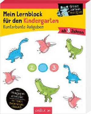 Mein Lernblock für den Kindergarten - Kunterbunte Aufgaben de Hannah Lang