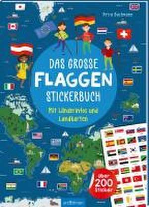 Das große Flaggen-Stickerbuch de Petra Bachmann