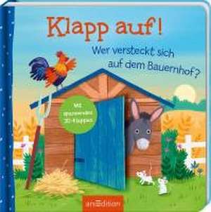 Klapp auf! Wer versteckt sich auf dem Bauernhof? de Elena Bruns