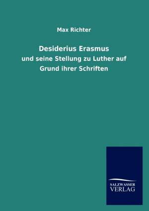 Desiderius Erasmus de Max Richter