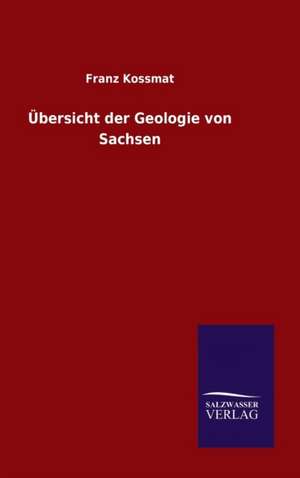 Ubersicht Der Geologie Von Sachsen: Magdeburg de Franz Kossmat