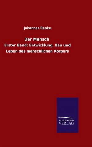 Der Mensch de Johannes Ranke
