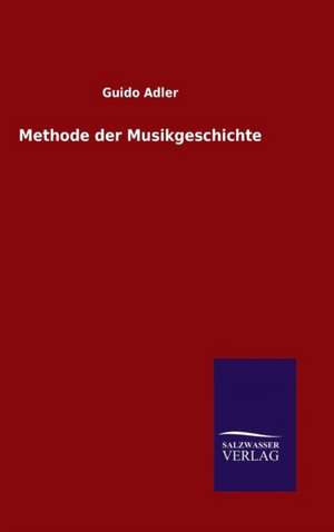 Methode Der Musikgeschichte