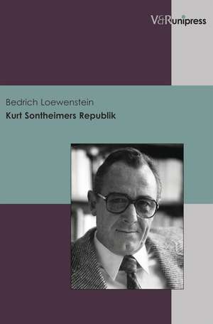 Kurt Sontheimers Republik de Bedrich Loewenstein