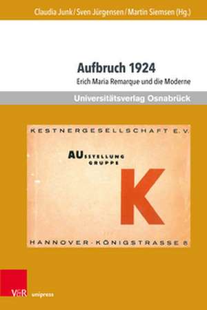 Aufbruch 1924 de Claudia Junk