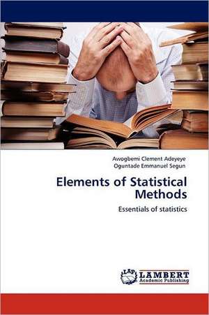 Elements of Statistical Methods de Awogbemi Clement Adeyeye