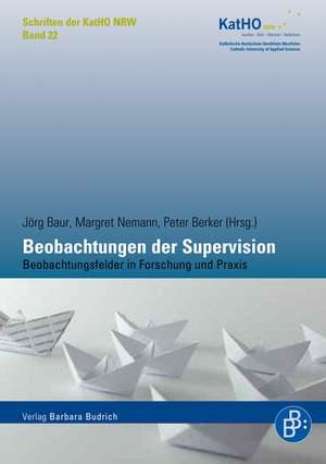 Supervision in der Beobachtung de Jörg Baur