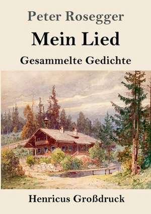 Mein Lied (Großdruck) de Peter Rosegger