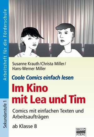 Coole Comics einfach lesen - Im Kino mit Lea und Tim de Susanne Krauth