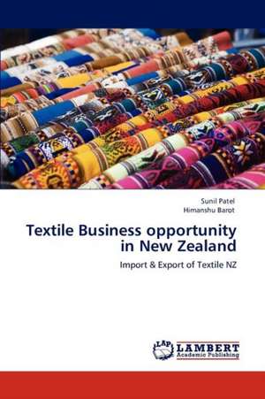 Textile Business opportunity in New Zealand de Sunil Patel