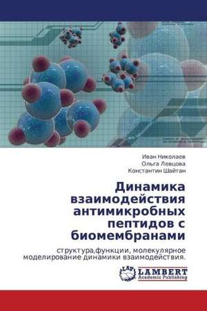 Dinamika vzaimodeystviya antimikrobnykh peptidov s biomembranami de Nikolaev Ivan