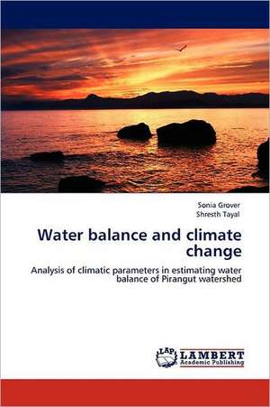 Water balance and climate change de Sonia Grover