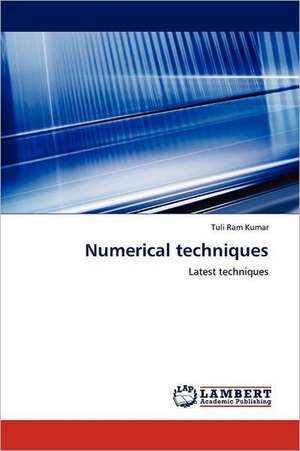 Numerical techniques de Tuli Ram Kumar