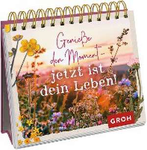 Genieße den Moment - jetzt ist dein Leben! de Groh Verlag