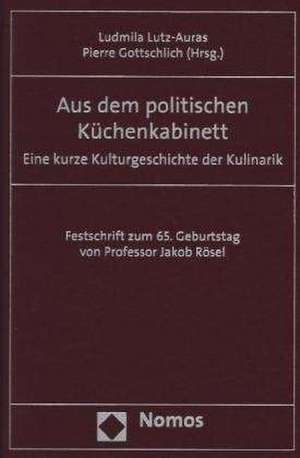 Aus dem politischen Küchenkabinett de Ludmila Lutz-Auras