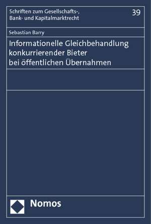 Barry, S: Informationelle Gleichbehandlung