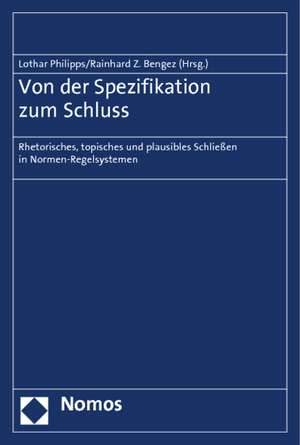 Von der Spezifikation zum Schluss de Lothar Philipps