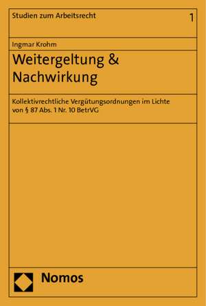 Weitergeltung & Nachwirkung de Ingmar Krohm