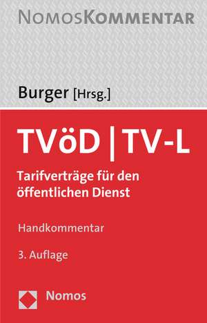 Tvod - TV-L: Tarifvertrage Fur Den Offentlichen Dienst de Ernst Burger