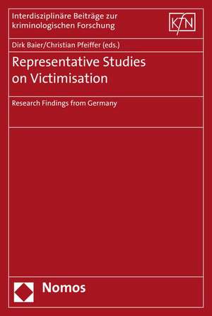 Representative Studies on Victimisation de Dirk Baier