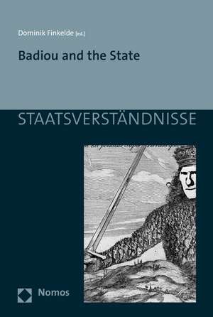 Badiou and the State de Dominik Finkelde