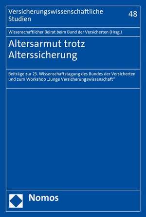 Altersarmut trotz Alterssicherung de Christoph Brömmelmeyer