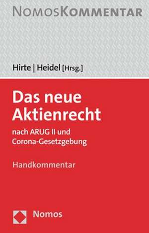 Das neue Aktienrecht de Heribert Hirte