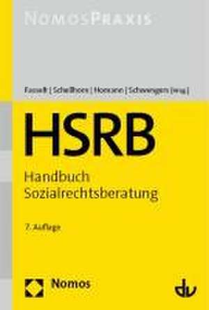 HSRB - Handbuch Sozialrechtsberatung de Ursula Fasselt