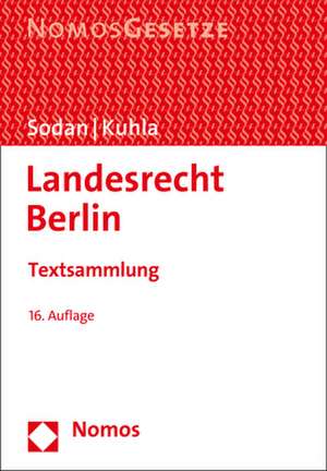 Landesrecht Berlin de Helge Sodan