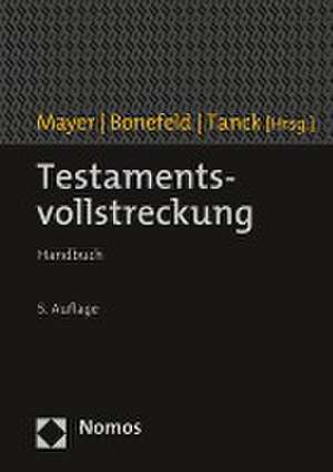 Testamentsvollstreckung de Jörg Mayer