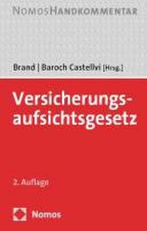 Versicherungsaufsichtsgesetz de Oliver Brand