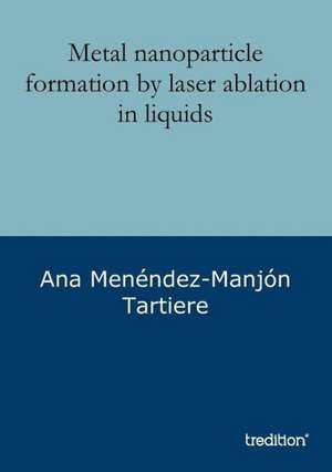 Menéndez-Manjón Tartiere, A: Metal nanoparticle formation by