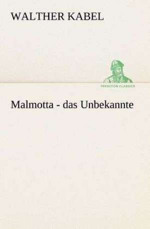 Malmotta - Das Unbekannte: I El Loco de Bedlam de Walther Kabel