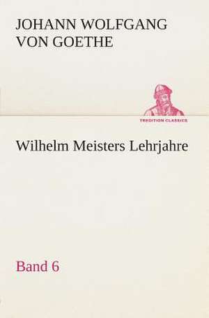 Wilhelm Meisters Lehrjahre - Band 6 de Johann Wolfgang von Goethe