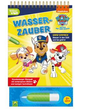 PAW Patrol Wasserzauber - einfach mit Wasser malen! de Schwager & Steinlein Verlag